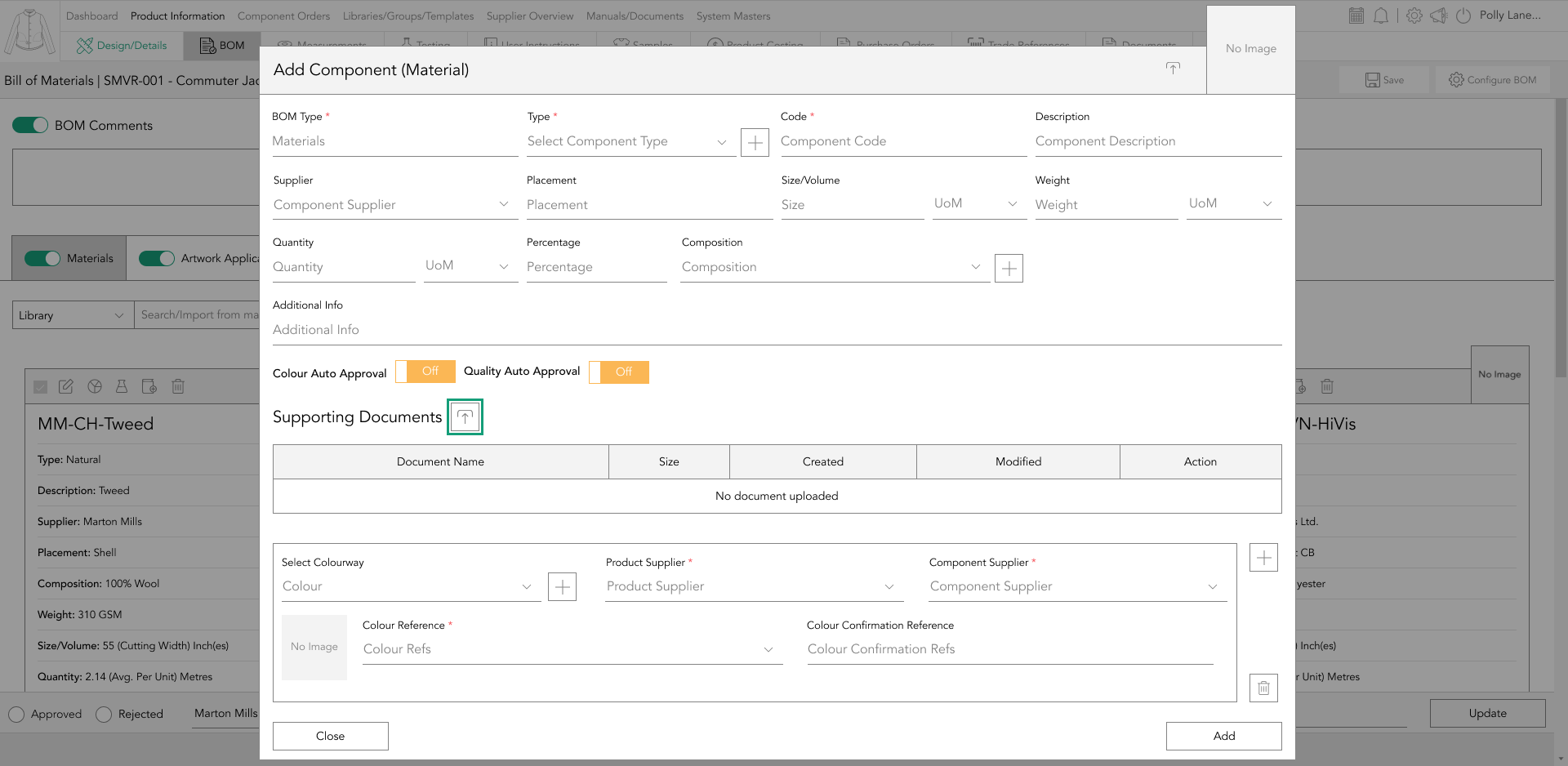 BOM-SUPPORTING DOCUMENTS UPLOAD BOM-SUPPORTING DOCUMENTS UPLOAD