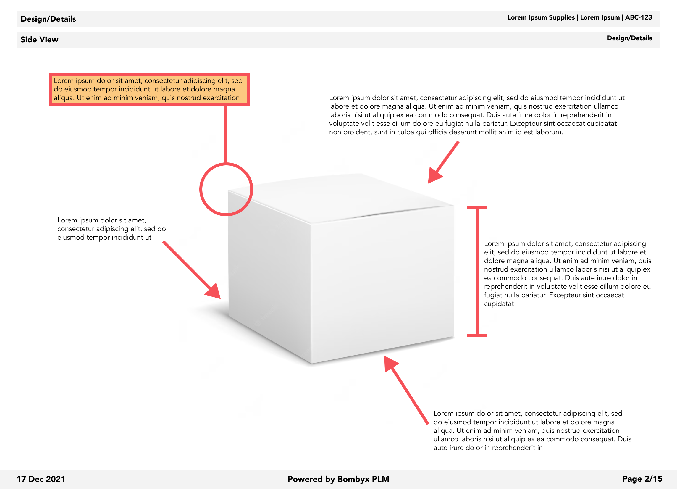 Design Details PDF View